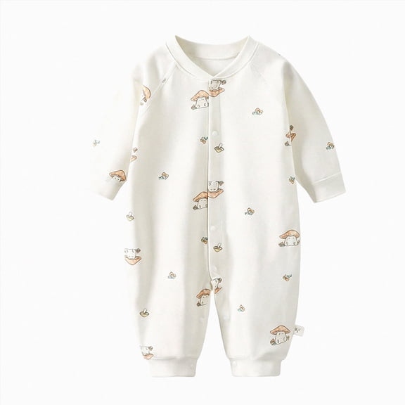 Baby Girl Rompers Newborn Clothes With Snap Button