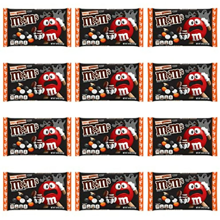M&M'S Cookies & Screem Chocolate Halloween Candy, 7.44oz