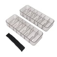 thumbnail image 2 of Soporte Para Control Remoto ANGGREK Juego De 2 Cajas De Almacenamiento De Cable De Datos Transparente, 2 of 7