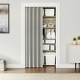 thumbnail image 2 of Techni Home Studio Series 32" W PVC Foldable Accordion Doors, Grey RTA-ST32FD-GRY, 2 of 7