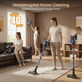 thumbnail image 4 of Maircle Stick Vacuum Cleaner, Lightweight for Hard Floor, Carpet Pet Hair, 4 of 5