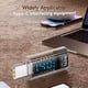 thumbnail image 3 of 3X Adaptador USB C, Pantalla LED de Potencia, 140 W, 40 Gbps, 8 K, Extensión USB C, Conector Tipo C PD3.1, Medidor de Potencia Tipo C, Color Negro, 3 of 8