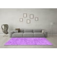 thumbnail image 3 of Ahgly Company Indoor Rectangle Abstract Purple Contemporary Area Rugs, 3' x 5', 3 of 4