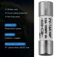 thumbnail image 4 of 10 Pcs 1000 Fuse Solar PV Explosion-proof Fuse Silver - 15A, 4 of 5