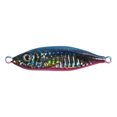 thumbnail image 2 of Señuelos Pesca Caballa Luminosos UV Con Impresión 3D Cebo Falso 7 5 Cm Y 80g () Azul Rosa, 2 of 2