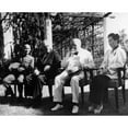 thumbnail image 2 of World War Ii. From Left Chinese Generalissimo Chiang Kai-Shek History (36 x 24), 2 of 2