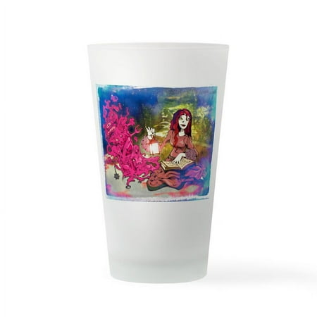 

CafePress - Reading A Good Book - Pint Glass Drinking Glass 16 oz. CafePress