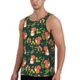 thumbnail image 2 of Fotbe Forest Squirrel Pattern Men's Quick Dry Workout Tank Top Gym Muscle Tee Fitness Bodybuilding Sleeveless T Shirt Breathable Workout Shirt-XX-Large, 2 of 9