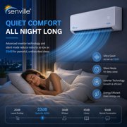 Senville 24000 BTU Mini Split Air Conditioner & Heat Pump ENERGY STAR Certified