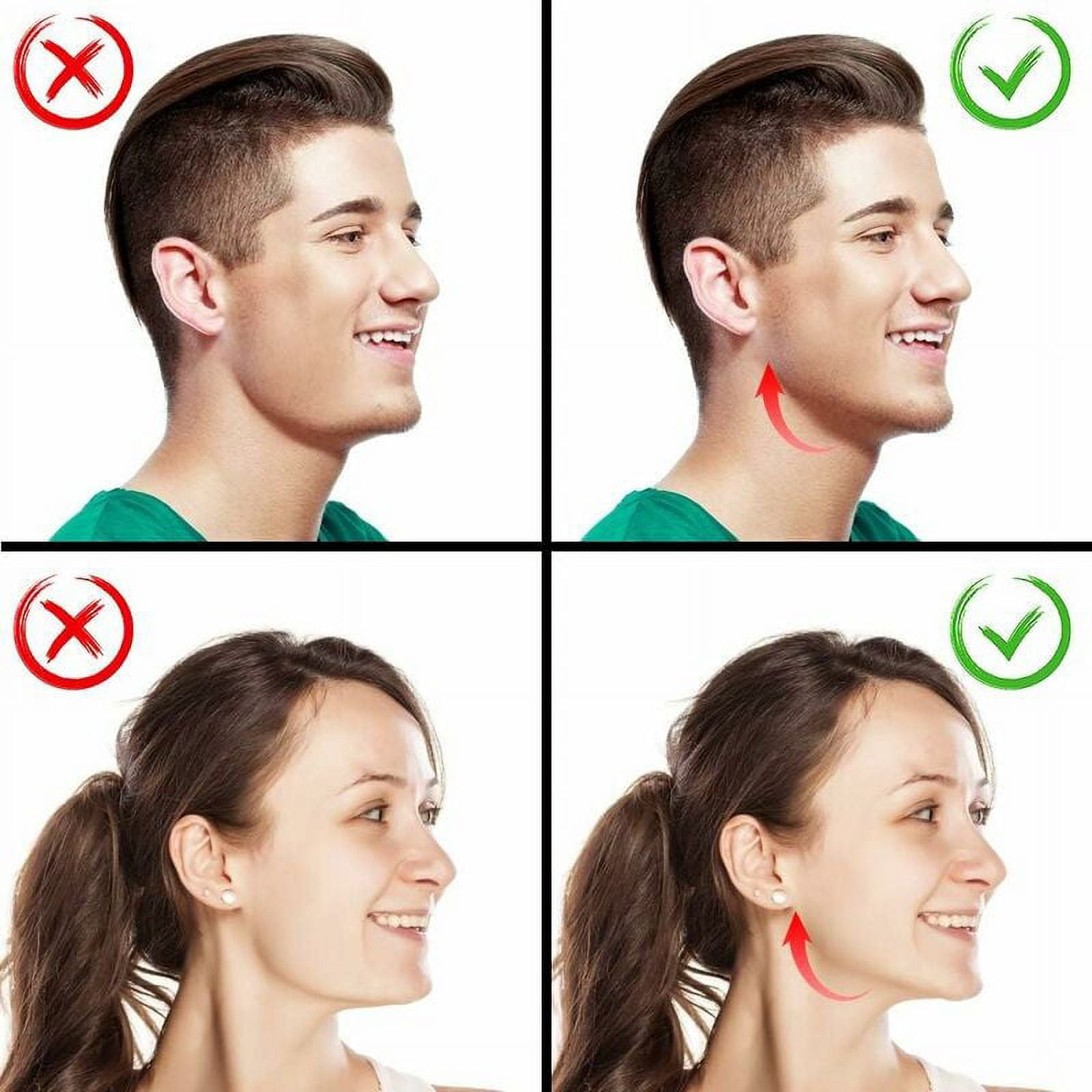 nipocaio 2 Pieces Jaw Exerciser Jaw Exerciser Ball Jawline Muscle Trainer Jawline Trainer Jawline Set Jawline Exerciser Women Men