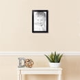 thumbnail image 3 of ArtToFrames 10" x 15" Satin Black Bull Nose Picture Frame, 10x15 inch Black Wood Poster Frame (WOM-1417), 3 of 7
