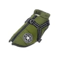 thumbnail image 1 of Large Pet Dog Jacket With Harness Winter Warm Dog Clothes Waterproof Jp, 1 of 4