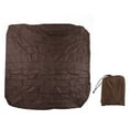 thumbnail image 2 of Bath Dust Cover, Hot Outdoor Bathtub Dust Cover ,  Bath Dust Cover Tub Cover Protector Silver Coated  Foldable Sunproof  Cover Protector with Storage Bag for, 2 of 8