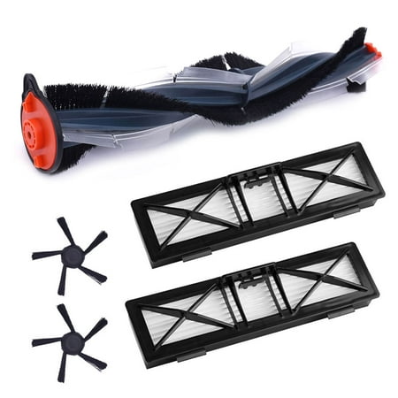 Neutop Replacement Compatible with Neato Botvac Connected Series D10 D9 D8 D3 D4 D5 D6 D7 and D Series D75 D80 D85 Accessories with 1 Combo Brush 2 Ultra Filter 2 Upgraded 5-arms Side Brush.