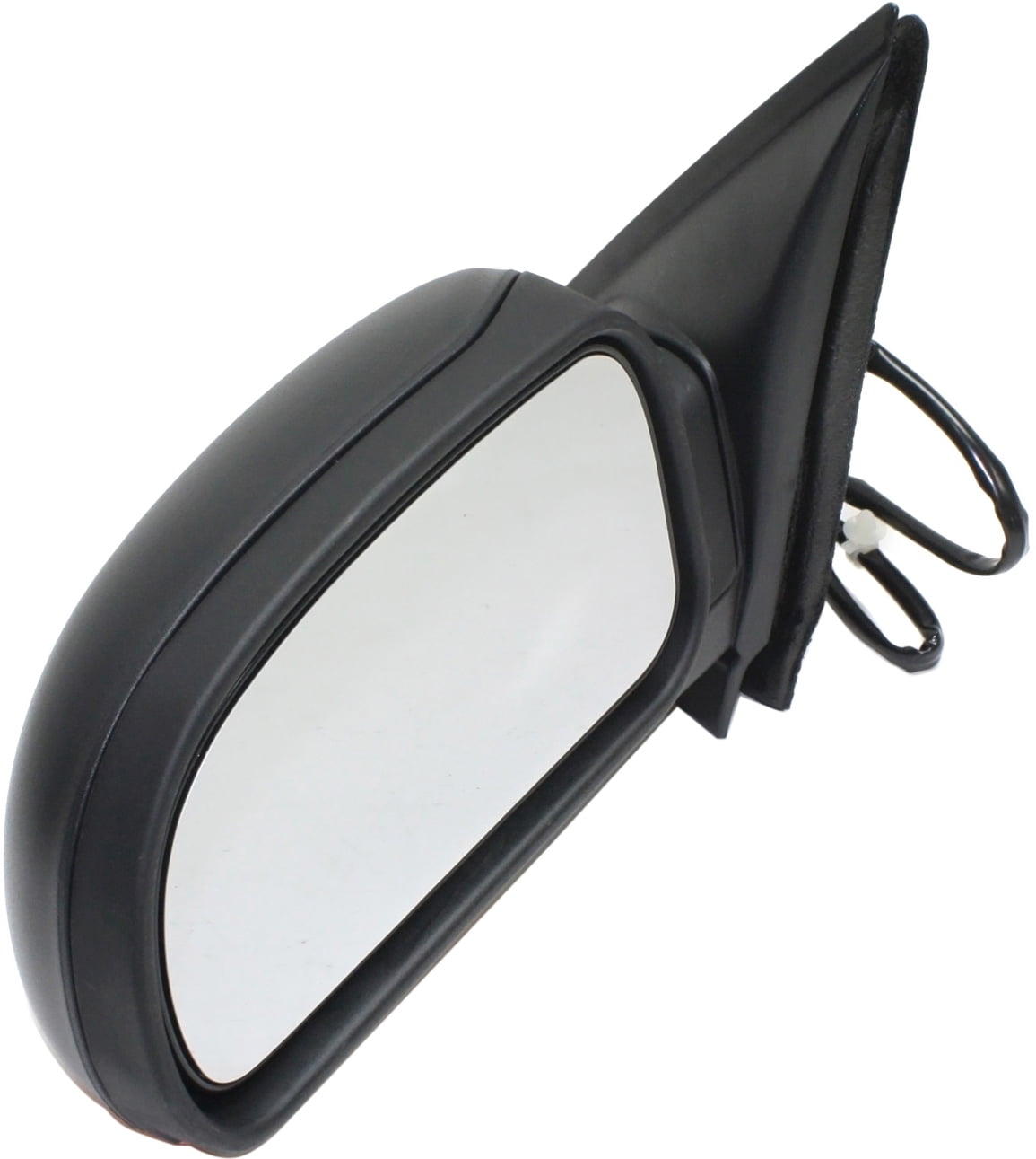 Mirror Compatible With 2002-2003 Chevrolet Trailblazer GMC Envoy Left Driver Side Heated In-housing Signal Light Textured Black Kool-Vue