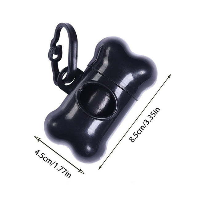 Distributeur Portable de Sacs à Excréments pour Animaux en Forme d'Os, Support de Sacs à Déchets de Excréments pour Chien, Organisateurs de Sacs à Ordures d'Extérieur