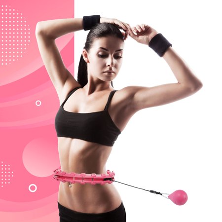 TGU Hula Hoop Fitness Gear - Abs Workout, Weight Loss & Burn Fat (Smart