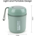 thumbnail image 3 of Insulated Food Jar For Adult with Foldable Spoon, 16oz Hot Food Container for Lunch For School Office Picnic Travel, 3 of 7