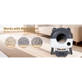 thumbnail image 3 of 76L Smart Self-Cleaning Cat Litter Box with App Control, Automatic Covered Litter Tray for Multiple Cats – Quiet Odor Control, Safety Sensors, LED Night Light, Includes Trash Bags, 3 of 34
