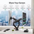 thumbnail image 3 of Acer Dual Monitor Arm, Computer Desk Arm with VESA Mounts for 17&acirc;32&acirc;&sup3; Screens, Fully Adjustable Gas Spring Monitor Stand, 3 of 8