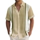 thumbnail image 1 of Hawaiian Shirt For Men, Men's Vintage Button Down Bowling Shirts Short Sleeve Summer Beach Shirt 4XL, 1 of 4