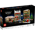 thumbnail image 3 of LEGO Holiday Main Street Building Set 10308, for Adults and Family, Christmas Village Building Kit, Holiday Display Set with Shops, Streetcar and 6 Minifigures, Christmas Decoration to Build Together, 3 of 8