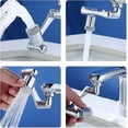 thumbnail image 5 of Robinet Pivotant 1440°, Robinet Rotatif avec 2 Fonctions de Pulvérisation, Robinet Rotatif Multifonctionnel pour Cuisine Adapté au Filetage, 5 of 5