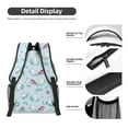 thumbnail image 4 of Yiaed Rabbit And Butterfly Print School Backpack College Backpack Daypacks for Students High School Spacious and Durable Daypack for Work and Travel-One Size, 4 of 6