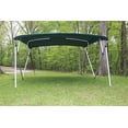 thumbnail image 6 of GREEN SQUARE TUBE FRAME VORTEX 4 BOW PONTOON/DECK BOAT BIMINI TOP 12' LONG, 97-103, 6 of 9