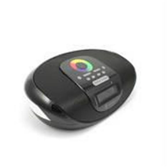 iKANOO BT009 Radio Clock Bluetooth Speaker with Calendar Display & Touch Sensor - Black