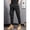 Black, variant on Men's Cargo Jogger Pants, Multi‑Pocket Casual Tapered Jogger Trousers, Stretch Waistband Workwear Pants