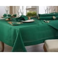 thumbnail image 2 of Fennco Styles Classic Hemstitch Border Tablecloth Linen Collection, 2 of 133