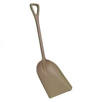 Remco Hygienic Shovel, Polypropylene Blade, Brown Polypropylene Handle 698266