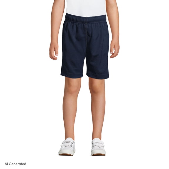 Lands' End Boys Mesh Gym Shorts