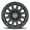 thumbnail image 2 of 18x9 Icon Alloys Compression HD Double Black Wheel 8x180 (12mm), 2 of 3