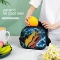 thumbnail image 6 of Prestonplayz Portable Lunch Bag, Insulated Lunch Box Reusable Lunch Totes Bag for Camping Hiking Travel Picnic, 6 of 8