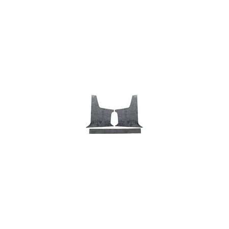 Corner Decoration Pieces MACs Auto Parts Premier Products 47-66377 Ford Pickup Truck Corners & Window Strip Kit - 3 Pieces - Black Textured Fiberglass ()