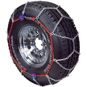 Peerless Chain 0232810 AutoTrac Tire Chains, 1 Pair, Self-Tightening for Winter Safety