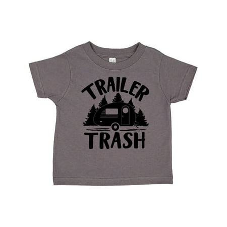 

Inktastic Trailer Trash- Camping Humor Gift Toddler Boy or Toddler Girl T-Shirt