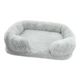 thumbnail image 1 of Cama para gatos Strade Fareast Limited con calentamiento automático suave Gris claro M, 1 of 8