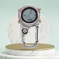 thumbnail image 3 of Happy Date Clip on Digital Carabiner Watch Backpack Fob Belt Waterproof and Shockproof Pocket Clip-on Quartz Watch Glow in The Dark with Compass Alarm Clock Date Week for Outdoor Sports, 3 of 7