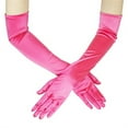 thumbnail image 5 of Aellinatey Satin Long Gloves For Women Wedding Gloves Performance Gloves Satin Gloves, 5 of 14