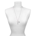 thumbnail image 3 of Delight Jewelry Silvertone Medium Infinity Sign Always My Mother Bar Zoe Necklace, 3 of 4