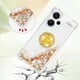 thumbnail image 3 of Funda para Xiaomi Redmi Note 13 Pro Plus 5G con Brillo Líquido Flotante, Purpurina, Parachoques y Anillo Giratorio Soporte, 3 of 5