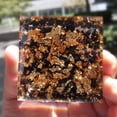 thumbnail image 2 of Pirámide De Orgón Pirámide de orgonita de cristal natural generador de orgón de energía manualidades de decoración de gemas para el hogar Sywqhk Libre de BPA, 2 of 8