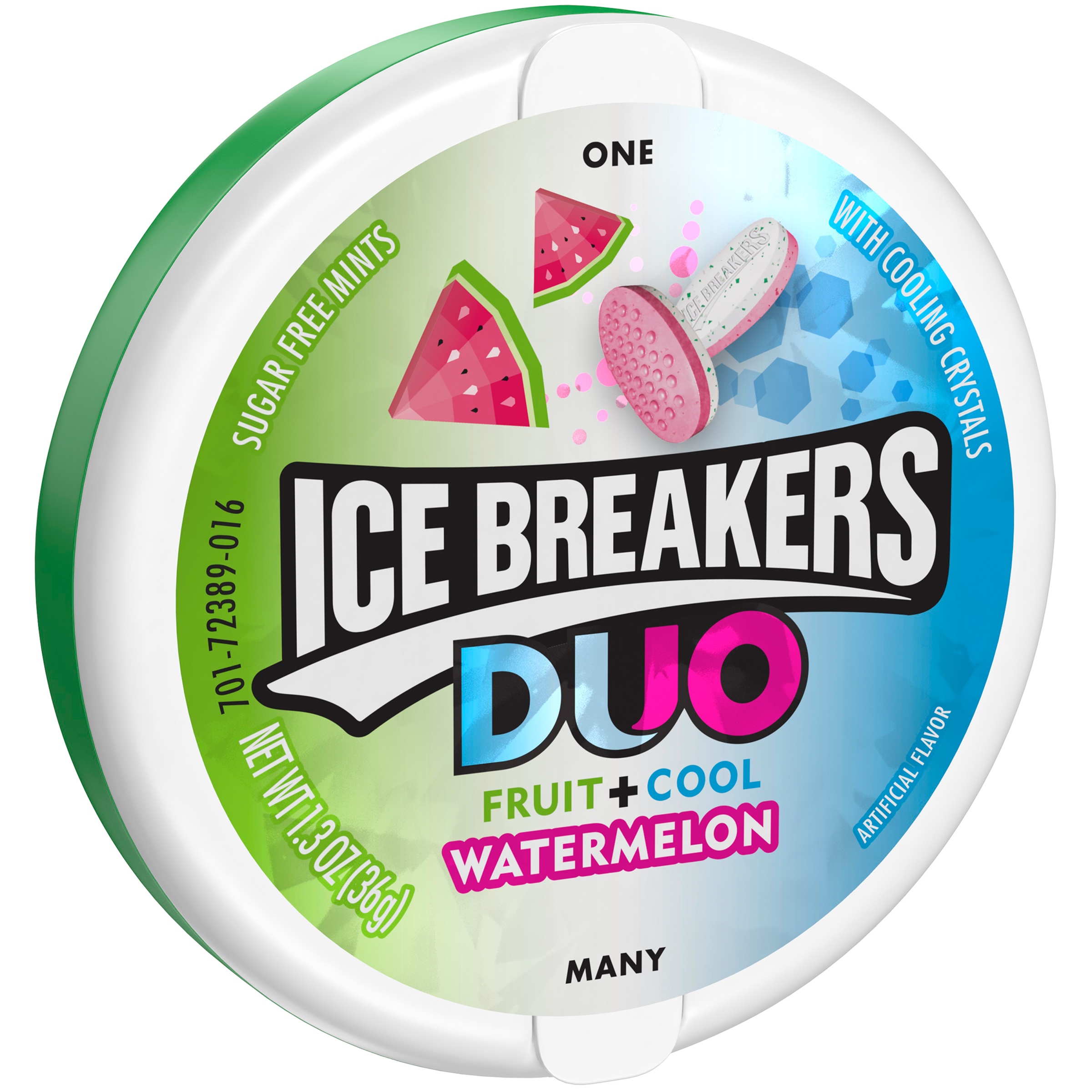 ICE BREAKERS DUO Watermelon Flavored Mints, 1.3 oz by The Hershey Company
