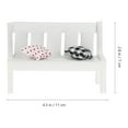 thumbnail image 2 of Raindrops  2 Pcs 1 6 Scale Doll Furniture Miniature Dollhouse Accessories Horizontal Bench, 2 of 8