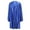 Royal Blue, variant on Toptie Unisex Shiny Preschool and Kindergarten Graduation Gown Choir Robe for Baby Kids-Black-XL