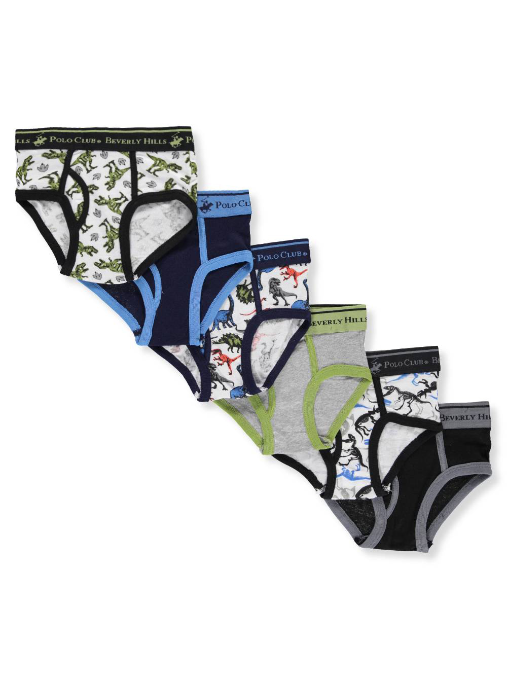 Pack of 9 Beverly Hills Polo Club Boys Underwear Briefs