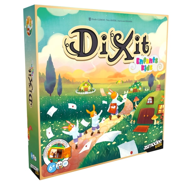 Dixit Kids - Creative Educational Board Game (Multilingual Version) by Libellud, Ages 3+